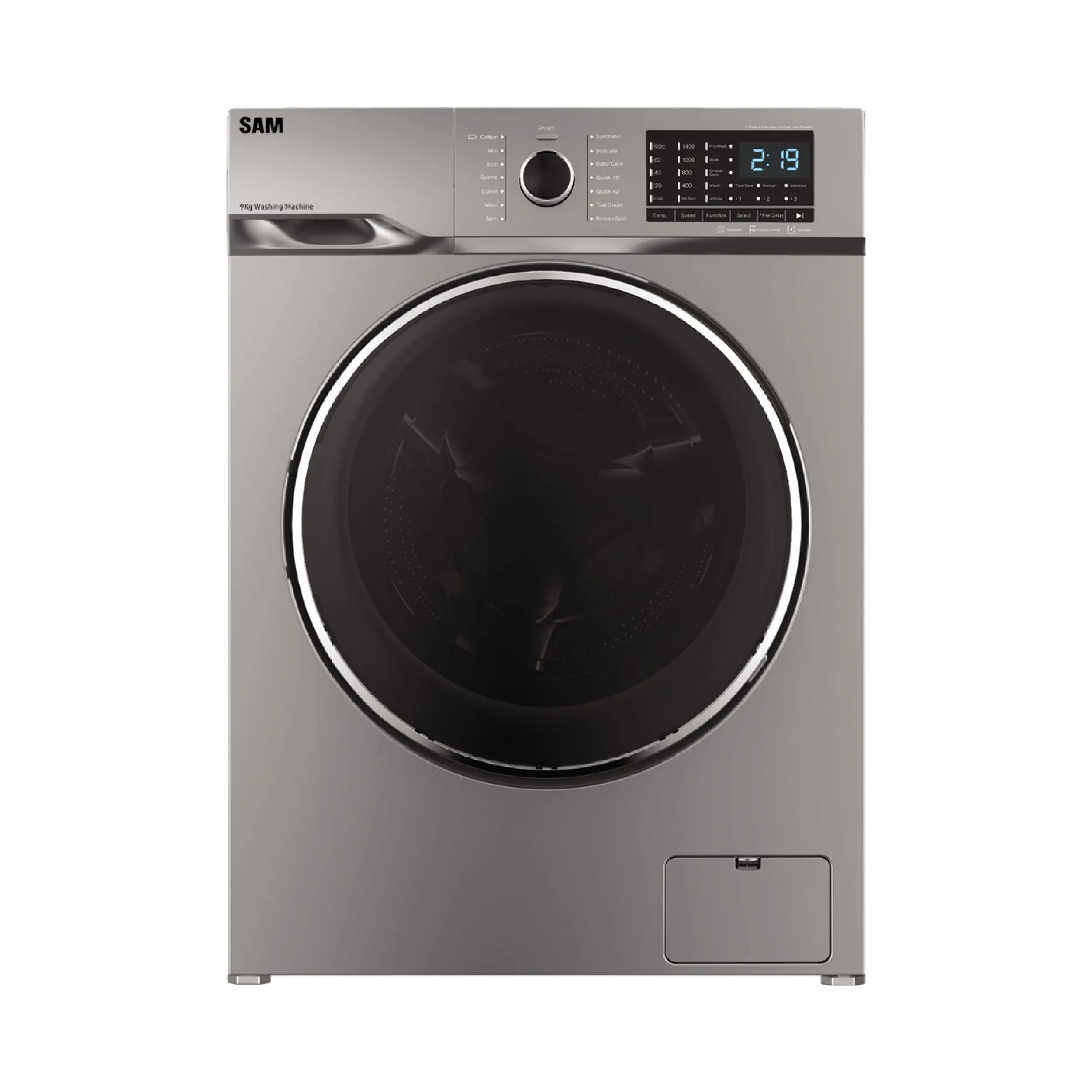 ماشین لباسشویی سام مدل BL-Q1475 سفید – ظرفیت 7 کیلوگرم