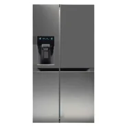 یخچال فریزر ساید بای ساید ۳۶ فوت دوو مدل SXi20-30L نقره‌ای با طراحی فلت و موتور اینورتر