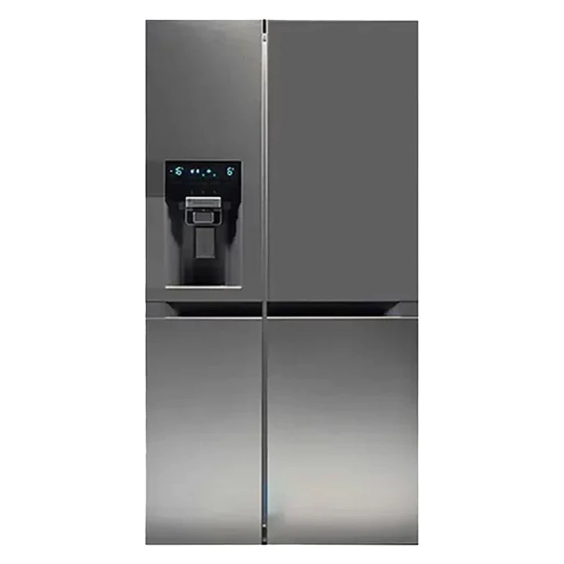 یخچال فریزر ساید بای ساید ۳۶ فوت دوو مدل SXi20-30L نقره‌ای با طراحی فلت و موتور اینورتر