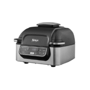 سرخ‌کن و گریل نینجا مدل AG301 با فناوری گردش هوای داغ 360 درجه و طراحی استیل