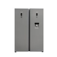 یخچال فریزر دوقلو ایکس ویژن مدل KTRF630 با طراحی مدرن و ظرفیت 630 لیتری