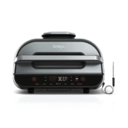 سرخ‌کن و گریل نینجا مدل AG551 با فناوری Smart Cook و طراحی استیل مدرن