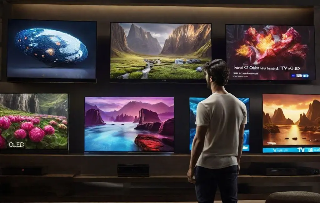 مقایسه تلویزیون های LED، QLED و OLED و بررسی تفاوت‌های آن ها